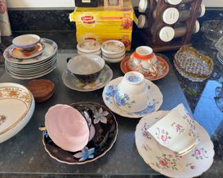 Teacups galore