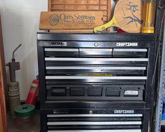 Craftsman tool chest, plus lots of little tools inside (sold seperately)