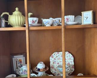 More teacups and china