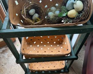 Cute little baset rack