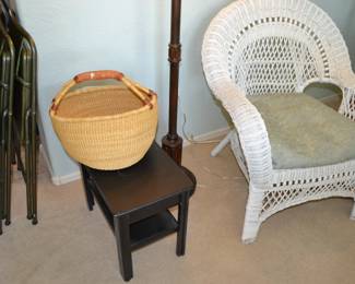 Wicker chair