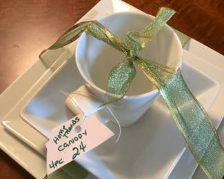 Sets of dishes set of 4 @10. Have set