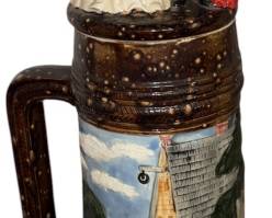 XL Beer Stein WDecorative Lid
