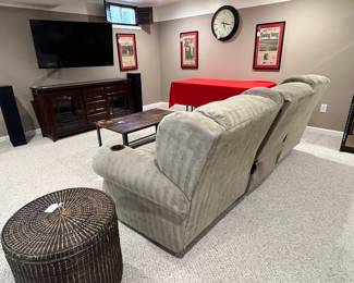 Lower level family room