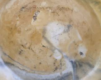 Comanche Pottery Texas 16” swirl bowl