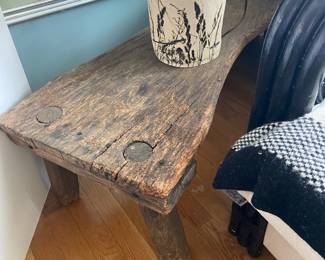 Antique cobbler’s bench