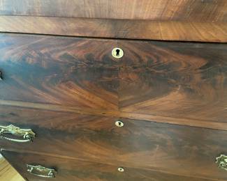 Close-up of the wood