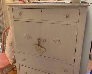 Painted dresser in Bedroom #2