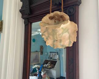 Antique mirror, foyer