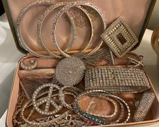 Vintage rhinestone jewelry