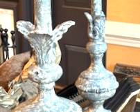 9. Pair of Aidan Gray Finials (30")
