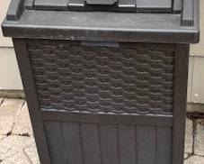 84. Suncast Garbage Bin