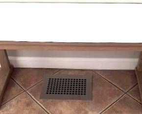 76. Asian Style Natural Wood Bench (48" x 13" x 18")