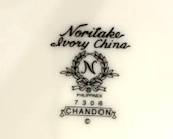 50. Set of Noritake Chandon Ivory Dinnerware
(2 Serving Platters, 13 Dinner Plates, 12 Salad Plates,
16 Dessert Plates, 12 Cups & Saucers, 2 Pair Salt & Pepper Shakers, Creamer & Sugar, Serving Bowl