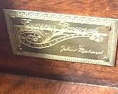 108. European Crossroad Carved Desk by John Richard  (33" x 22" x 29")