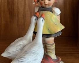 Girl and Geese Hummell Figurine