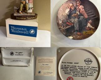 “ The Cobbler “ by Norman Rockwell Figurine
Matching “ The Cobbler “ Plate