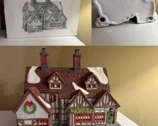 Dept 56 Dickens Village Series Ashbury Inn
w/Cord & Box