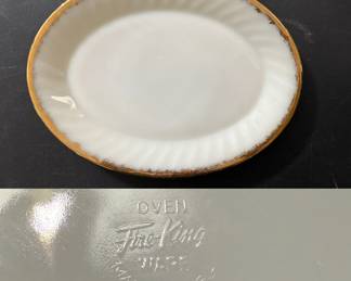Vintage Fire King Oval Serving Dish