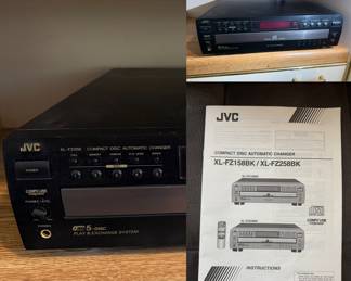 JVC 5 Disc play & exchange System