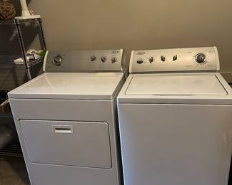 Whirlpool washer and dryer