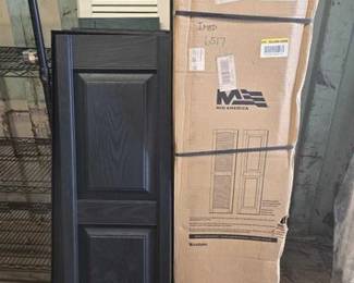 6517  NEW 16 Mid America Plastic Shutters 