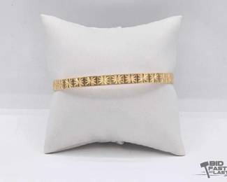 714  14k Gold Bracelet, 10.92g 