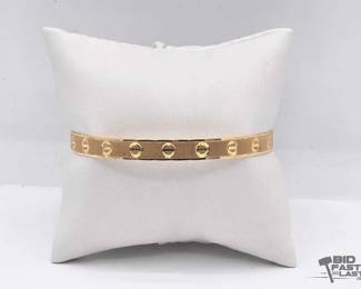 602  18k Gold Bracelet, 12.59g 