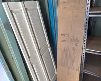 6515  4 NEW Boxes of Plastic Shutters 