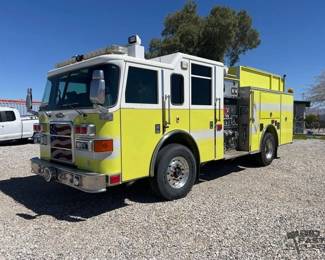 100  2007 Pierce Enforcer Fire Truck 
