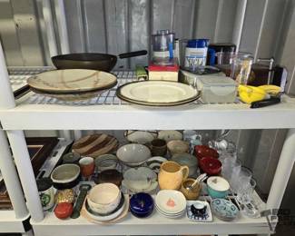 7608  Plates, Bowls, Cups, Mugs, Jars  Pitcher 