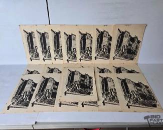 3118  41 William Firschein Artwork of House 