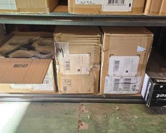 6039  NEW 3 Three Light Chandeliers and Kwikset Door Handle Set 