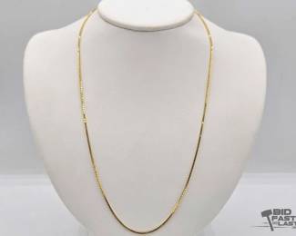 736  14k Gold Necklace, 5.82g 