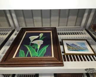 7600  Flower Painting  Landscape Painting 