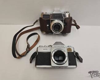 1800  Kodak Retina Reflex III and MamiyaSekor 500 DTL Cameras 
