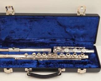 1822  Sterling Silver Gemeinhardt Flute 
