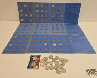 1406  Washinton Quarters and Susan B. Anthony Quarters 