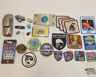 1900  Model Mercedes Benz 300, Mini Camera, Belt Buckle, Wallet  More 