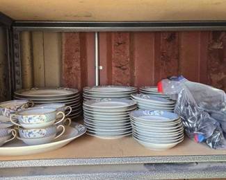 6004  Limoges Haviland Dish Set  Silveware 