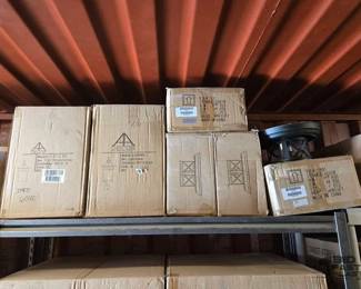 6040  6 Boxes of Light Fixtures 