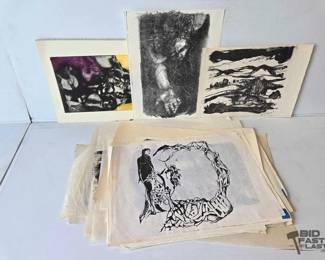 3146  22 William Firschein Artwork Peices 