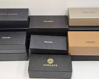 1916  15 Empty Sunglass Boxes 