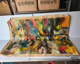 3116  Large William Firschein Painting 