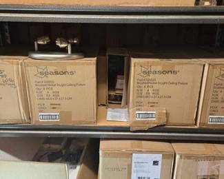 6036  NEW 16 Brushed Nickle 3Light Ceiling Fixture 