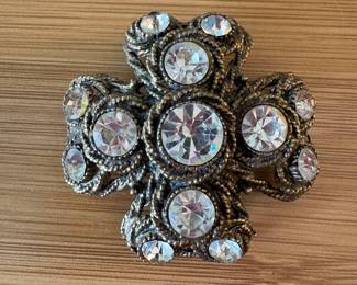 Vintage HAR Maltese Cross Brooch Gold Tone Jewelry! TONS of Earrings, Necklaces, Bracelets and Brooches!