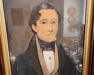 A early portrait in chalk.