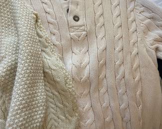 Lots of heavy cotton and wool, made to last!