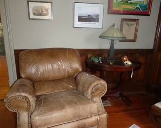 Barcalounger Leather Recliner