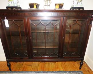 Antique Mahogany Bookcase